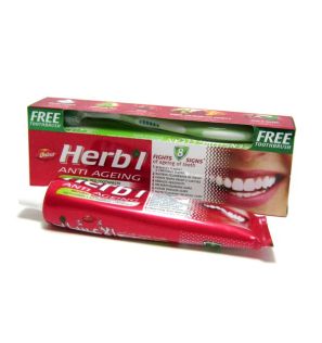 Зубная паста Dabur Herbal Anti Ageing (150 г, Индия) Зубная паста Dabur Herbal Anti Ageing (150 г, Индия)