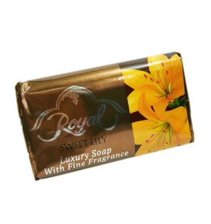 Ароматическое мыло без животных жиров Royal Sweet Lily (125 г, ОАЭ)