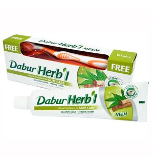 Зубная паста от кровоточивости десен Dabur Herbal Neem (150 г, Индия) Зубная паста от кровоточивости десен Dabur Herbal Neem (150 г, Индия)