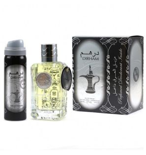 Парфюмерная вода для мужчин Ard al Zaafaran Dirham 100ml + дезодарант Парфюмерная вода для мужчин Ard al Zaafaran Dirham 100ml + дезодарант