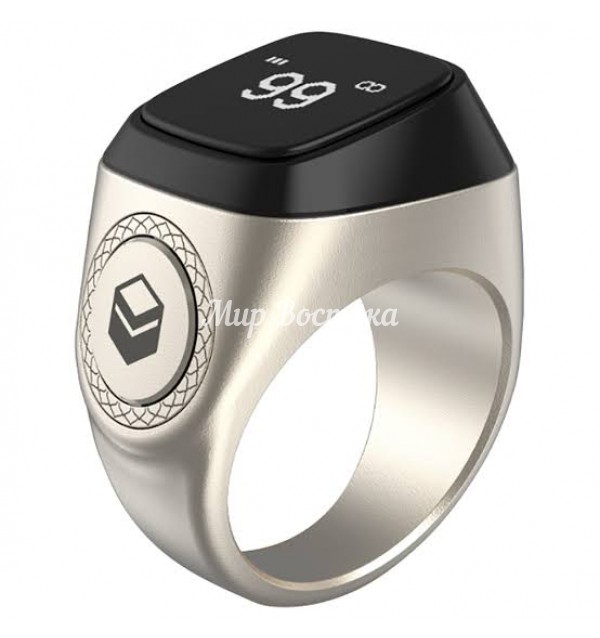 Смарт кольцо-тасбих Zikir Ring IQIBLA UMEOX M0220SR  (Silver, 20 мм)