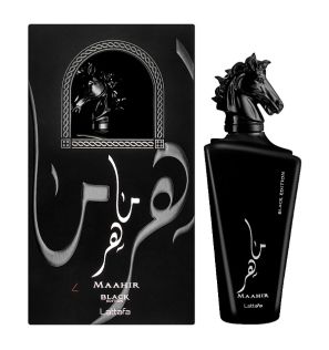 Парфюмерная вода Maahir Black Edition Lattafa (100 мл) Парфюмерная вода Maahir Black Edition Lattafa (100 мл)