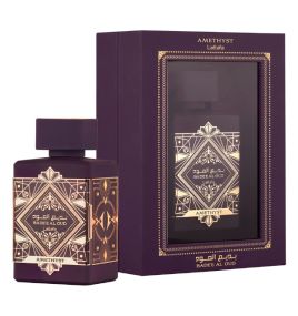 Парфюмерная вода Bade'e Al Oud Amethyst от Lattafa (Atomic Rose от Initio Parfums Prives, 100 мл)