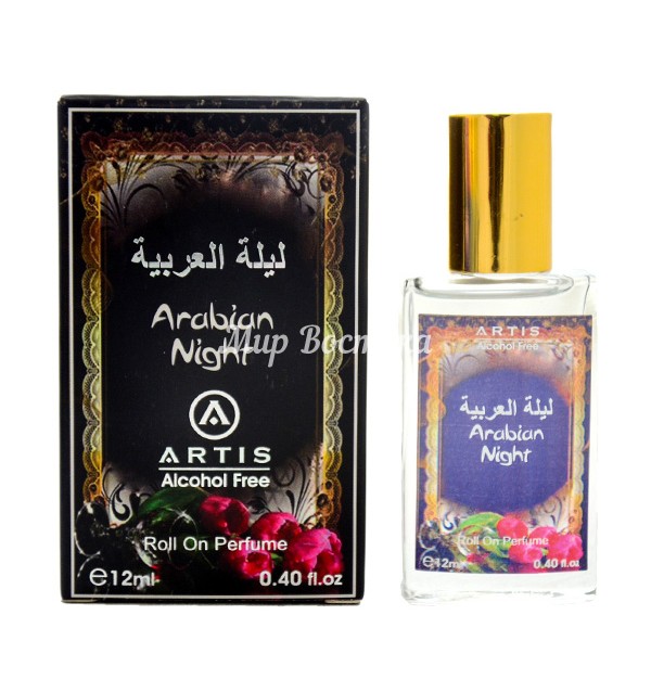 Женские масляные духи Arabian Night Artis (12 мл, ОАЭ)