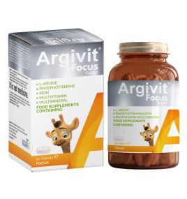 Витаминный и минеральный комплекс Аргивит Фокус "Argivit Focus" (30 таблеток)