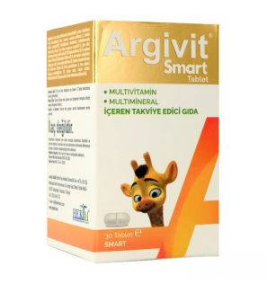 Аргивит Смарт для детей в таблетках "Argivit Smart" (30 таблеток) Аргивит Смарт для детей в таблетках "Argivit Smart" (30 таблеток)