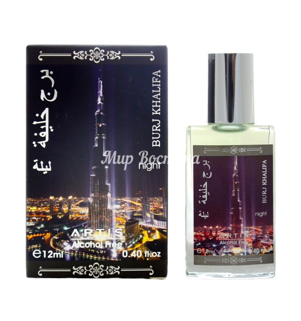 Мужские масляные духи Artis Burj Khalifa Night Artis (12 мл, ОАЭ)