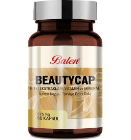 Витамины для волос, ногтей и кожи в капсулах BEAUTYCAP Balen (575 mg)