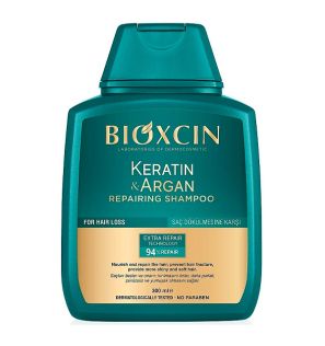 Восстанавливающий шампунь с кератином и арганой Bioxcin Keratin & Argan Repairing Shampoo (300 мл) Восстанавливающий шампунь с кератином и арганой Bioxcin Keratin & Argan Repairing Shampoo (300 мл)