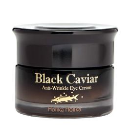 Питательный лифтинг крем для кожи вокруг глаз Black Caviar Anti-Wrinkle Eye Cream Holika Holika