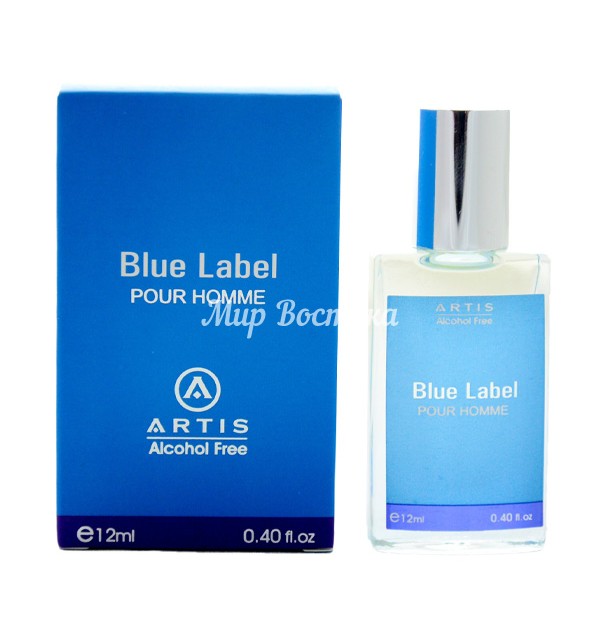 Мужские масляные духи Blue Label Pour Homme Artis (12 мл, ОАЭ)