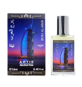 Мужские масляные духи Burj Al Arab Night Artis (12 мл, ОАЭ)
