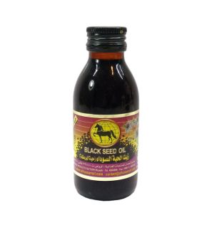 Масло черного тмина "Черный конь" Black Seed Oil Alhussan (125 мл, Саудовская Аравия)  Масло черного тмина "Черный конь" Black Seed Oil Alhussan (125 мл, Саудовская Аравия)