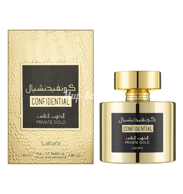 Парфюмерная вода Confidential Private Gold от Lattafa (Kirke от Tiziana Terenzi, 100 мл)
