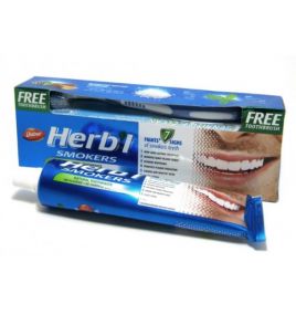 Зубная паста для курящих Dabur Herbal Smokers (150 мл, Индия)