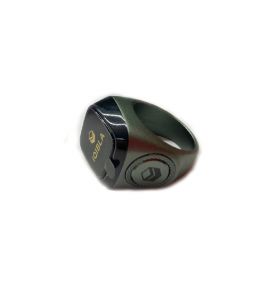 Смарт кольцо-тасбих Zikir Ring IQIBLA M0218DG (Dark Green, 18 мм, металл)