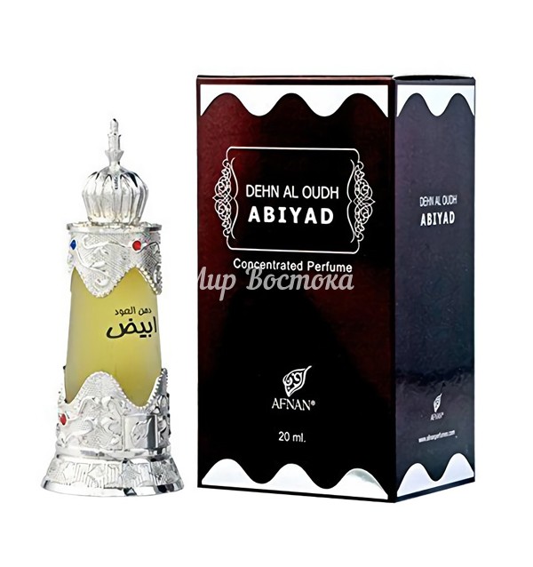 Парфюмерное масло Dehn Al Oudh Abiyad Afnan (20 мл, ОАЭ)
