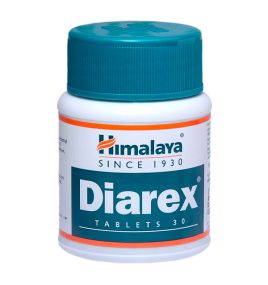 Натуральное средство при диарее и расстройствах пищеварения Diarex от Himalaya (30 таблеток)