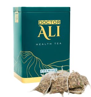 Премиальный органический травяной чай Doctor Ali Health Tea Premium (40 шелковых пакетиков по 5 г) Премиальный органический травяной чай Doctor Ali Health Tea Premium (40 шелковых пакетиков по 5 г)