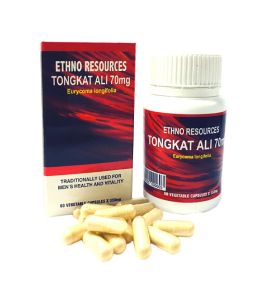 Натуральный продукт в капсулах для мужского здоровья Ethno Resources Tongkat Ali (60 капсул)