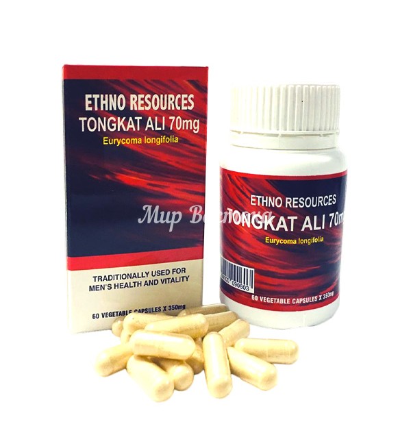 Натуральный продукт в капсулах для мужского здоровья Ethno Resources Tongkat Ali (60 капсул)