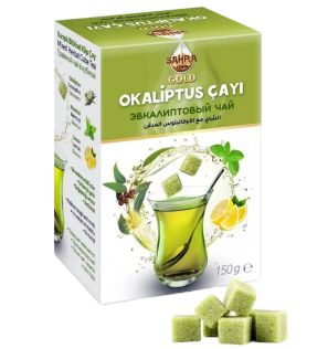 Эвкалиптовый чай в кубиках от простуды и кашля Sahra-Gold (150 г, Турция) Эвкалиптовый чай в кубиках от простуды и кашля Sahra-Gold (150 г, Турция)
