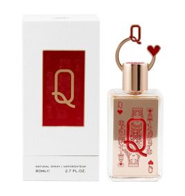 Fragrance World Queen Of Hearts (Q) - Парфюмерная вода для женщин Фрагранс Уорлд Куин Оф Хартс (аналог Dolce & Gabbana Q, 80 мл, ОАЭ)