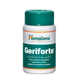 Сухой чаванпраш Geriforte [Герифорте] Himalaya (100 таблеток, Индия)