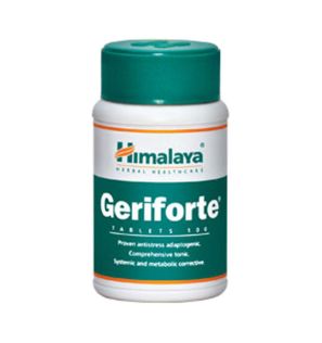 Сухой чаванпраш Geriforte [Герифорте] Himalaya (100 таблеток, Индия)