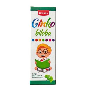 Гинкго Билоба для детей Ginkо Bilоba Baraka (30 мл) Гинкго Билоба для детей Ginkо Bilоba Baraka (30 мл)