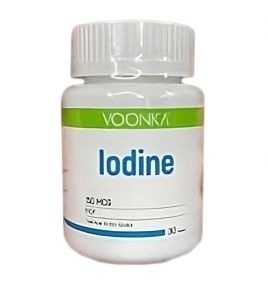 Калия йодид в таблетках Iodine Voonka (30 таблеток, Турция)