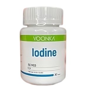 Калия йодид в таблетках Iodine Voonka (30 таблеток, Турция) Калия йодид в таблетках Iodine Voonka (30 таблеток, Турция)