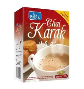 Арабский Карак Чай с кардамоном (облегчает боли в горле и смягчает кашель, 8 шт по 25 гр)