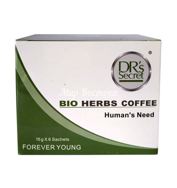 Кофе для мужчин Bio Herbs Dr's Secret (Малайзия)