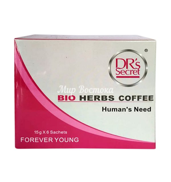 Кофе для женщин Bio Herbs Dr's Secret (Малайзия) .