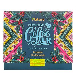 Кофе микс для похудения "Complex Coffee LK" от Nature (30 пакетиков кофе и 60 капсул)