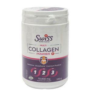 Коллаген для похудения и омоложения тела Multi Collagen Powder от Swiss (330 г) Коллаген для похудения и омоложения тела Multi Collagen Powder от Swiss (330 г)