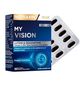 Комплекс для поддержки зрения и здоровья глаз Nutraxin My Vision (60 капсул)