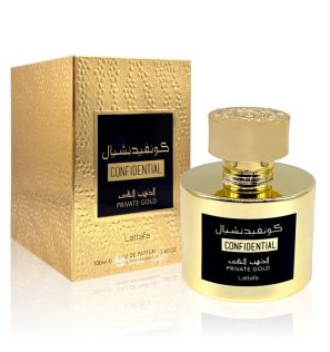 Парфюмерная вода Confidential Private Gold Lattafa (100 мл, ОАЭ) Парфюмерная вода Confidential Private Gold Lattafa (100 мл, ОАЭ)