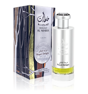 Парфюменая вода Khaltaat Al Arabia Royal Delight Lattafa (100 мл, ОАЭ) Парфюменая вода Khaltaat Al Arabia Royal Delight Lattafa (100 мл, ОАЭ)