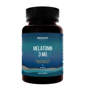 Мелатонин 3 мг от бессоницы 'Melatonin 3mg' от Ibadat (60 таблеток) Мелатонин 3 мг от бессоницы 'Melatonin 3mg' от Ibadat (60 таблеток)