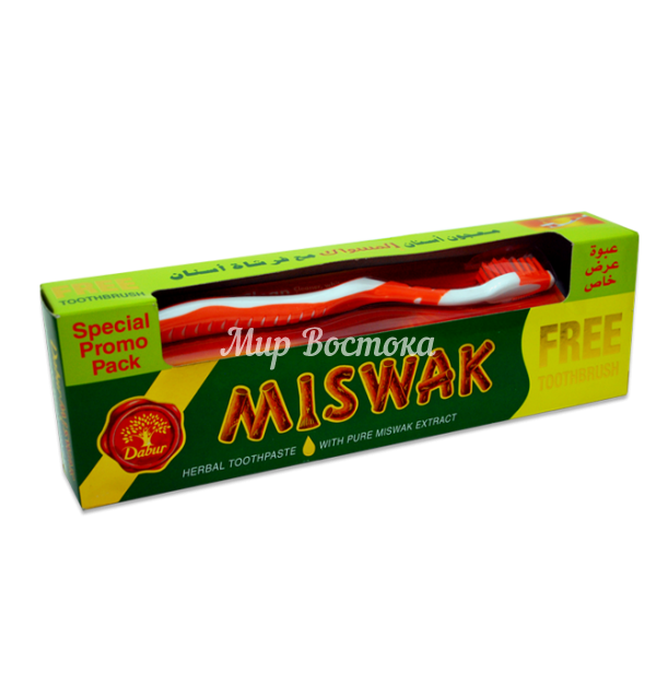 Зубная паста с мисваком Dabur Miswak (190 г, ОАЭ)