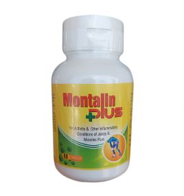 Монталин плюс для здоровья суставов Montalin Plus Vitex (60 капсул, Индия)
