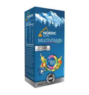 Мультивитаминный комплекс для детей Nordic Bork Multivitamin (150 мл) Мультивитаминный комплекс для детей Nordic Bork Multivitamin (150 мл)