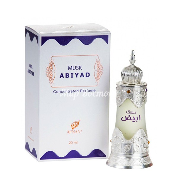 Масляные духи Musk Abiyad Afnan Perfumes (20 мл, ОАЭ)