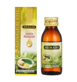 Натуральное масло имбиря Ginger Oil Hemani (60 мл, Пакистан)