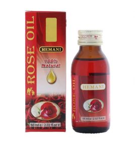 Натуральное масло розы Rose Oil Hemani (60 мл, Пакистан)