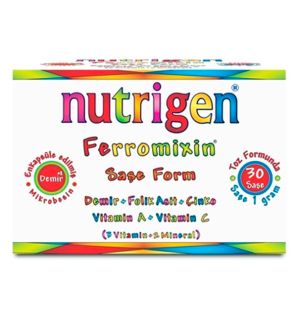 Nutrigen Ferromixin - Комплекс витаминов и минералов для детей (30 пакетиков) Nutrigen Ferromixin - Комплекс витаминов и минералов для детей (30 пакетиков)