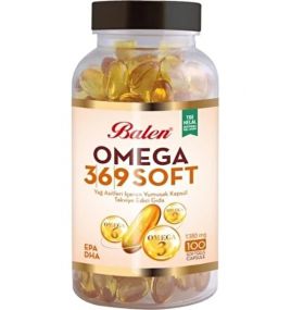 Омега 3-6-9 Omega 3-6-9 SOFT Balen (100 кап, Турция)