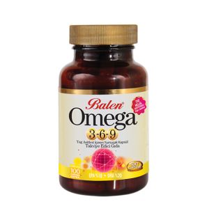 Рыбий жир Омега omega 3-6-9 Balen (100 капсул, Турция) Рыбий жир Омега omega 3-6-9 Balen (100 капсул, Турция)